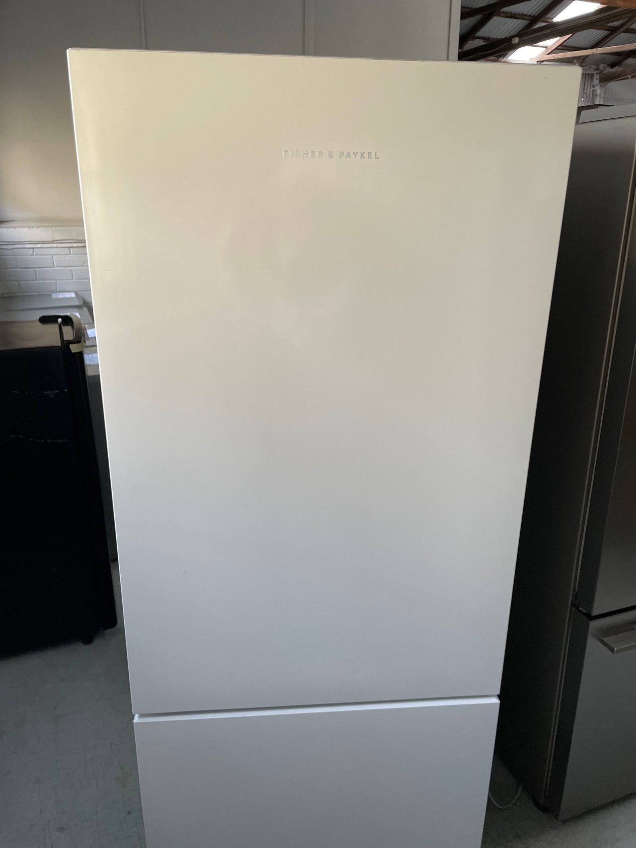 Factory Second Fisher & Paykel 413L ActiveSmart Bottom Mount Fridge RF442BLPW6 - Second Hand Appliances Geebung