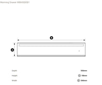 Thumbnail for Factory Second Fisher & Paykel Warming Drawer WB60SDEB1 - Second Hand Appliances Geebung