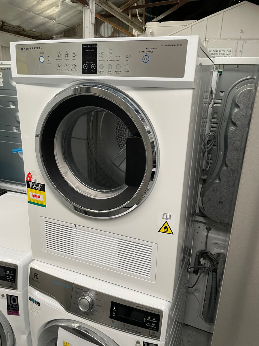 Factory second Fisher&Paykel 7kg Sensor Dryer DE7060G2 - Second Hand Appliances Geebung