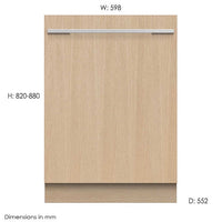 Thumbnail for Factory second Fisher & Paykel Fully Integrated Dishwasher DW60U6I1 - Second Hand Appliances Geebung