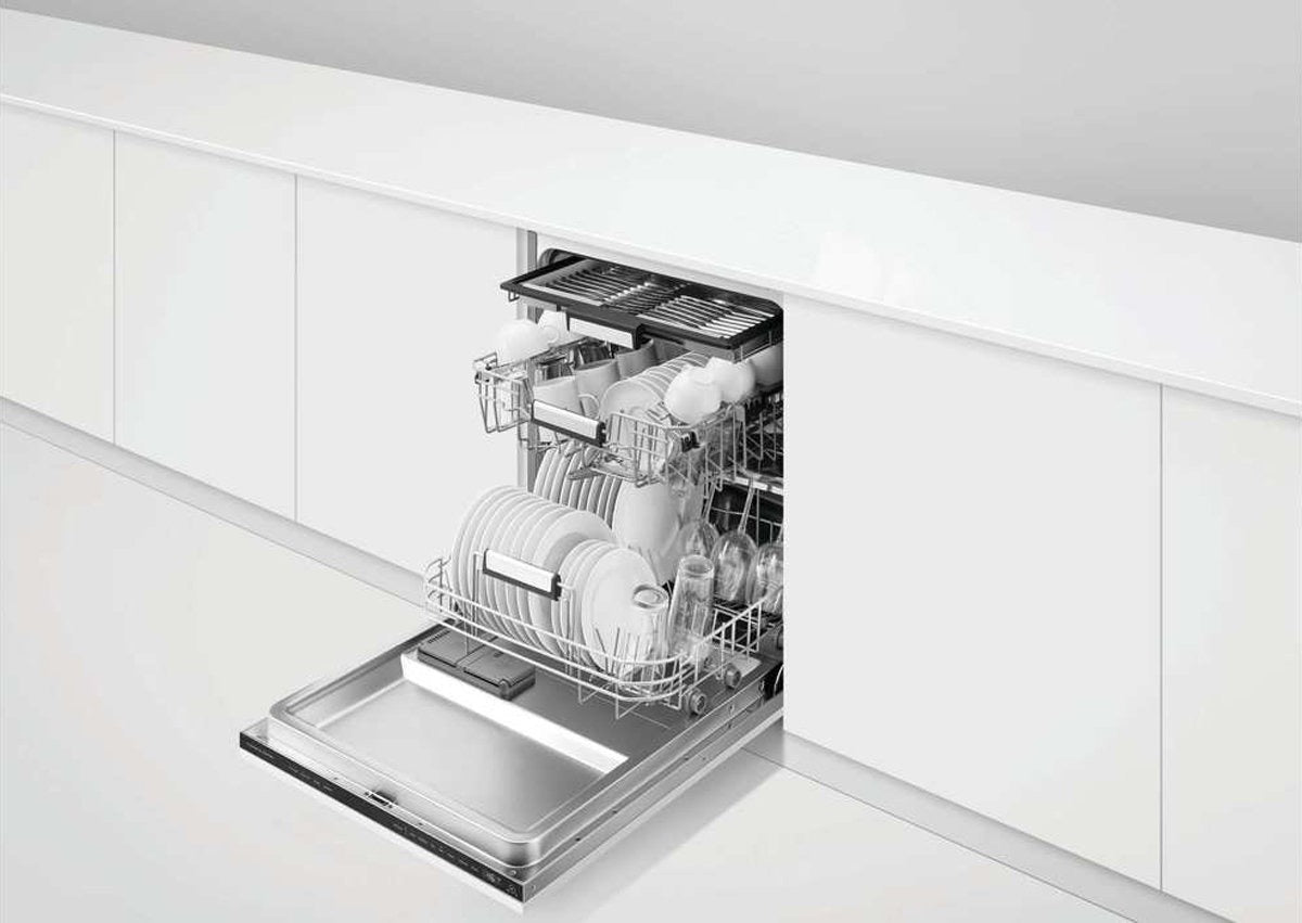 Factory second Fisher & Paykel Fully Integrated Dishwasher DW60U6I1 - Second Hand Appliances Geebung