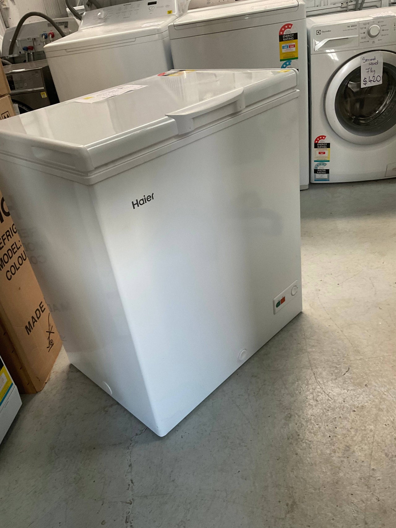 Factory second Haier 143L Chest Freezer HCF143 - Second Hand Appliances Geebung