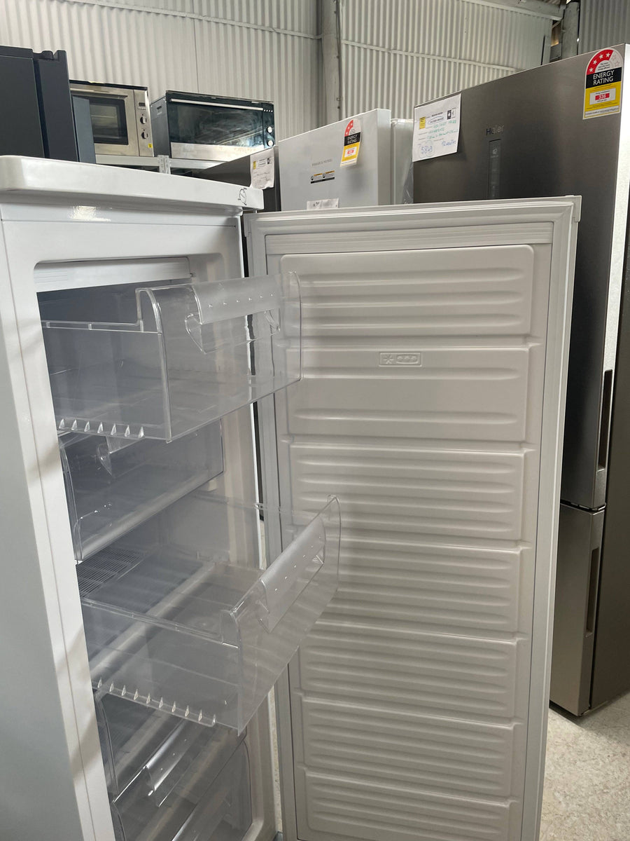 Factory second Haier 168L Upright Freezer HFZ-175 - Second Hand Appliances Geebung