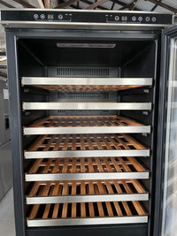 Thumbnail for Second hand Delonghi 155 Bottle Dual Zone Wine Storage Cabinet DEWC155D - Second Hand Appliances Geebung
