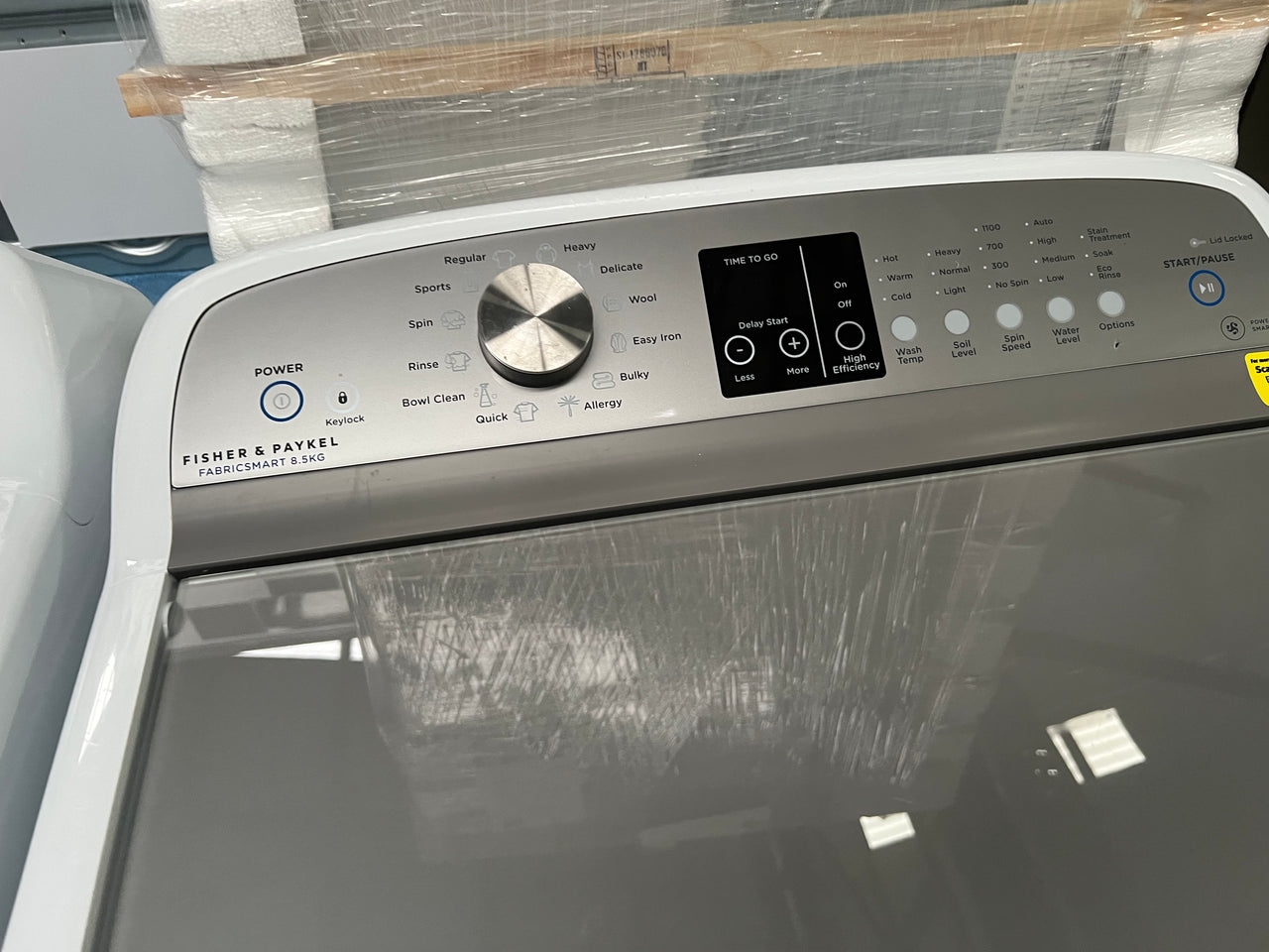 Second hand Fisher&Paykel 8.5kg Top Load Washer WA8560P1 - Second Hand Appliances Geebung