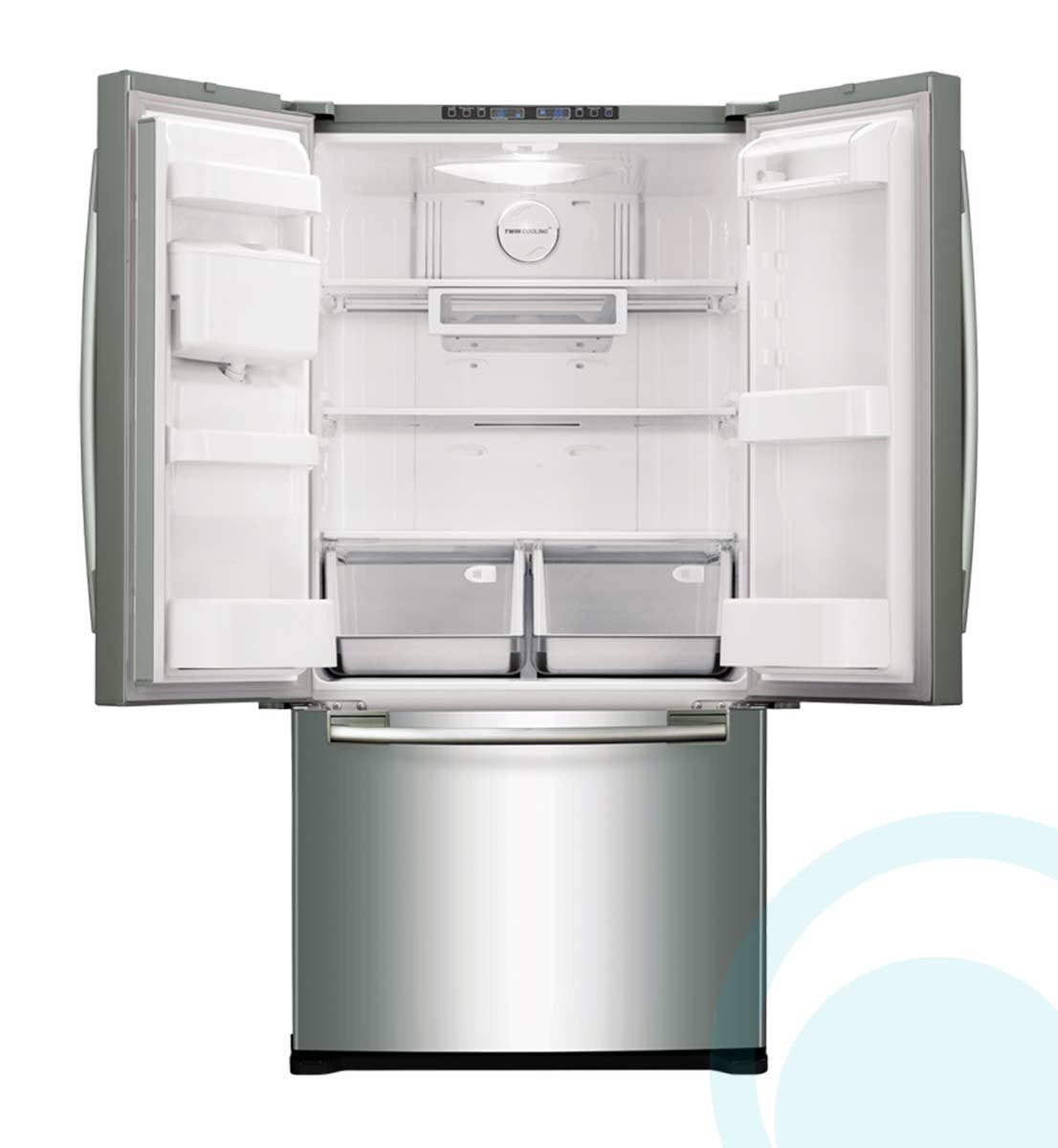 Second hand Samsung 583L French Door Fridge SRF583DLS - Second Hand Appliances Geebung