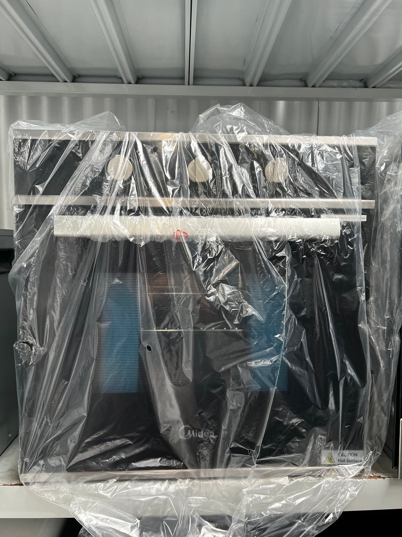 Transportation damaged Midea 65DME40106-BK 60cm Electric Built-In Oven - Second Hand Appliances Geebung